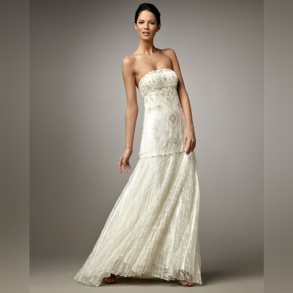 Sue Wong | Dresses | Sue Wong Drop Waist Beaded Dress | Poshmark